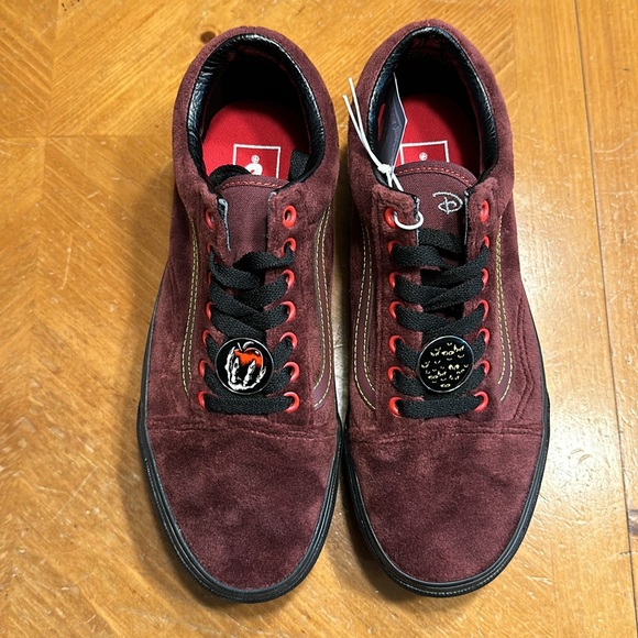 Women’s VANS Sneakers Disney 100 Old Skool Stackform Poison Apple Snow White - Picture 3 of 9